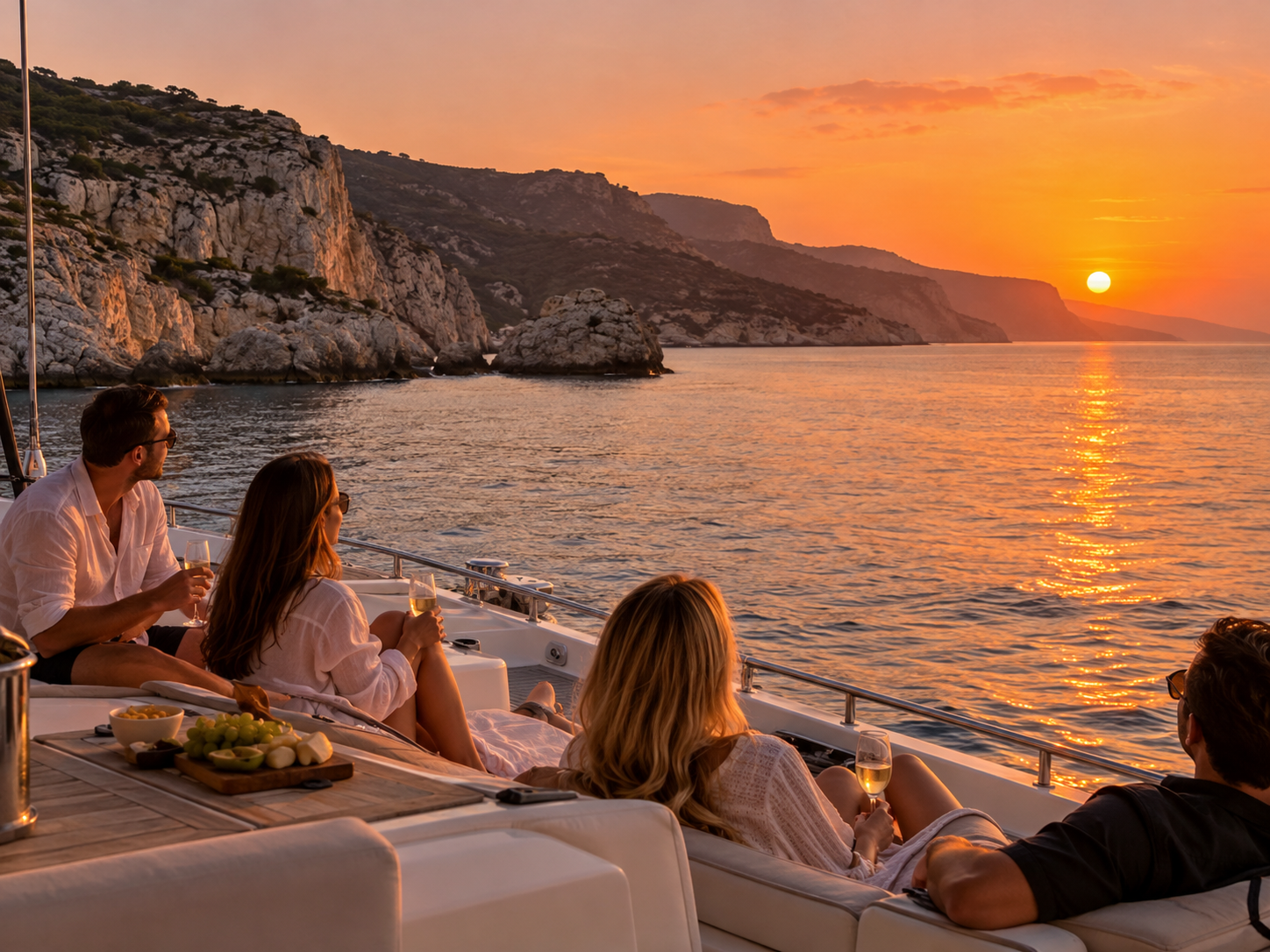 Akamas Private Sunset Boat Trip Akamas Private Sunset Boat Trip