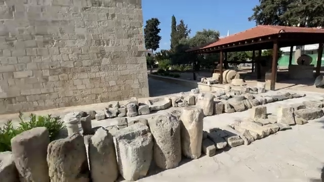 Ancient Ruins Outside Limassol Castle