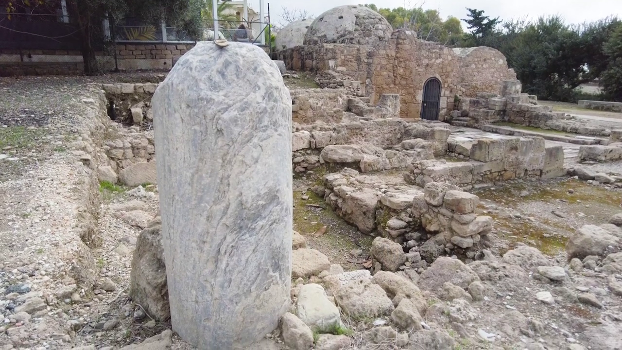 Ancient Ruins in Panagia Chrysopolitissa, Paphos