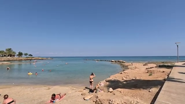 Another beach in Protaras! You will find it while strolling the coastal Path