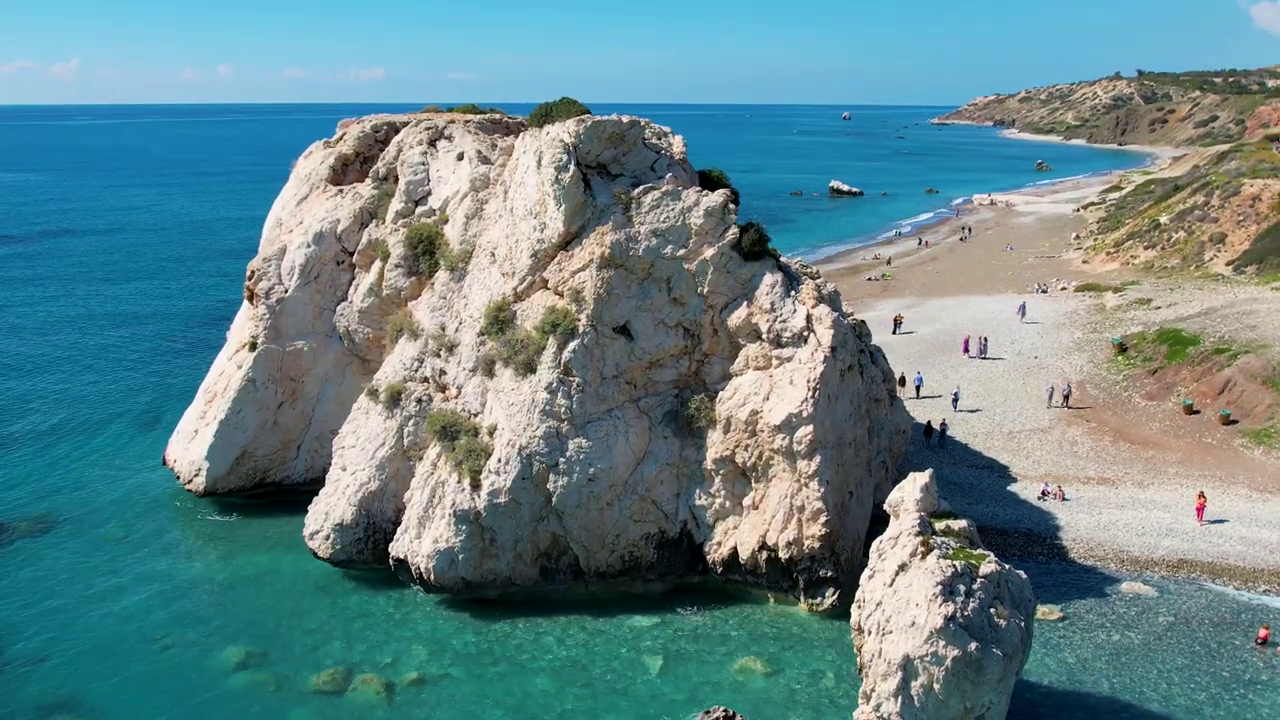Rock of Aphrodite, Paphos, Cyprus (Petra tou Romiou in Greek)