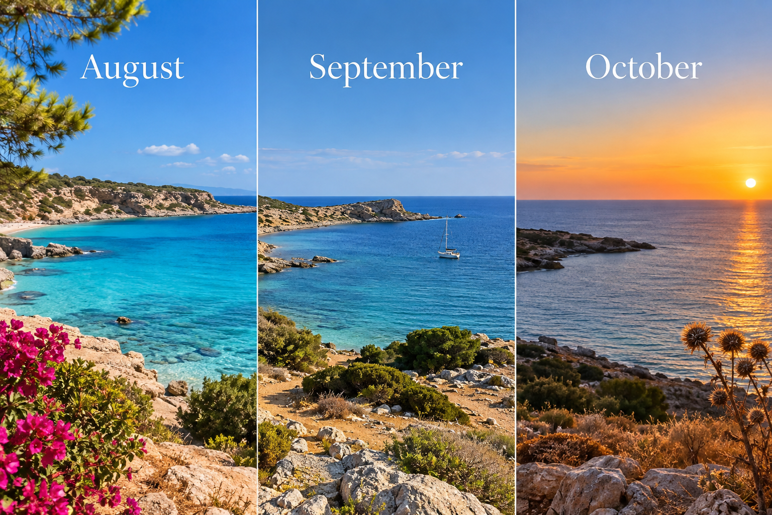 August, September and October in Cyprus August, September and October in Cyprus