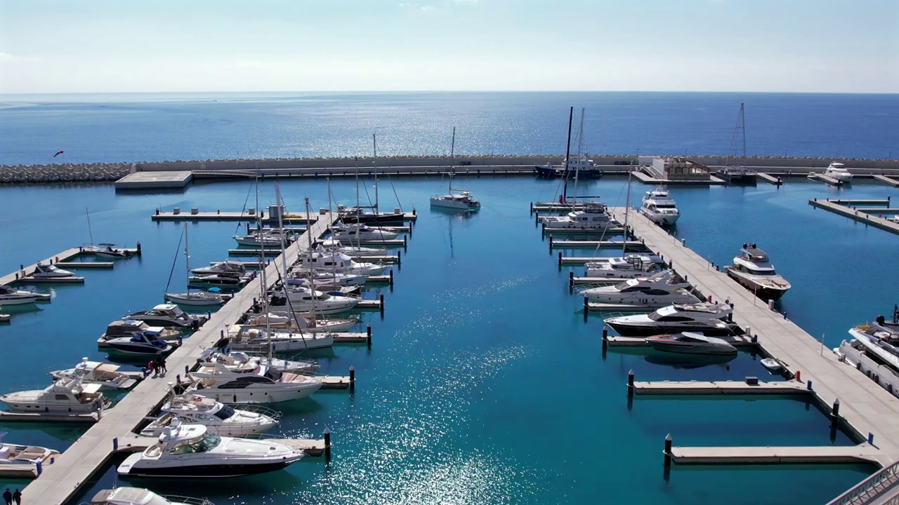 Beautiful Yachts in Ayia Napa Marina
