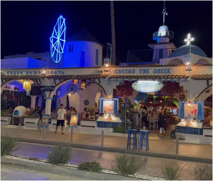 Ayia Napa at Night (Cyprus)