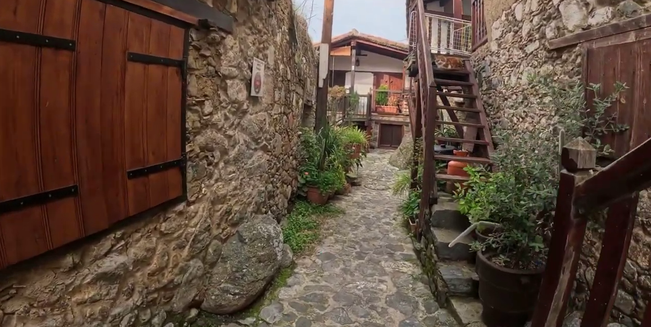 Beautiful Restored Stone-Built Houses in Palia Kakopetria, Cyprus