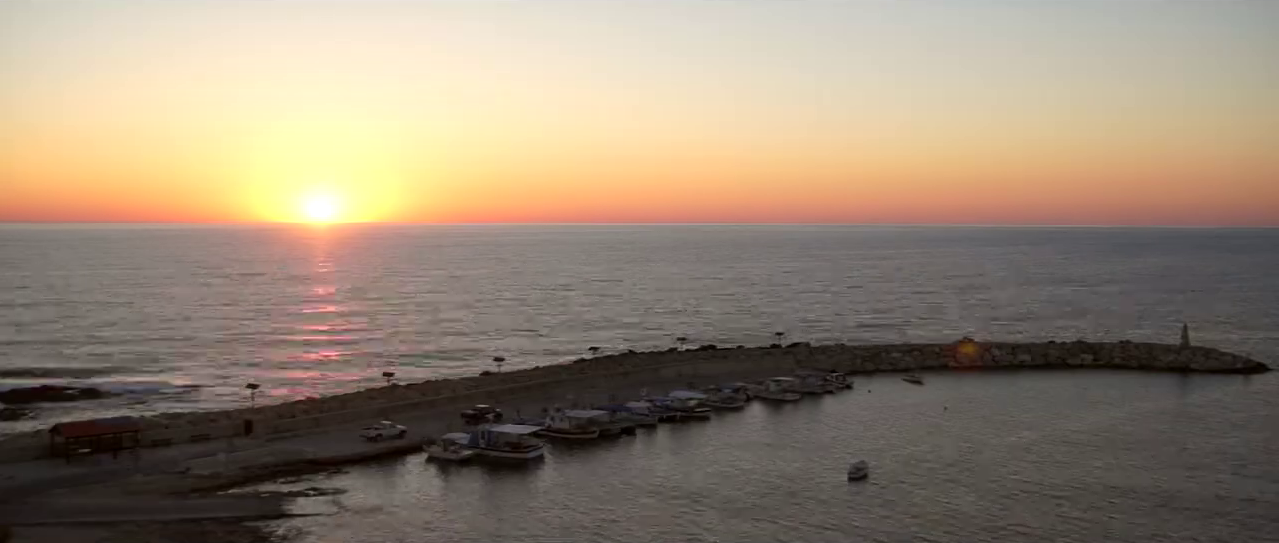 Beautiful Sunset in Peyia, Paphos, Cyprus