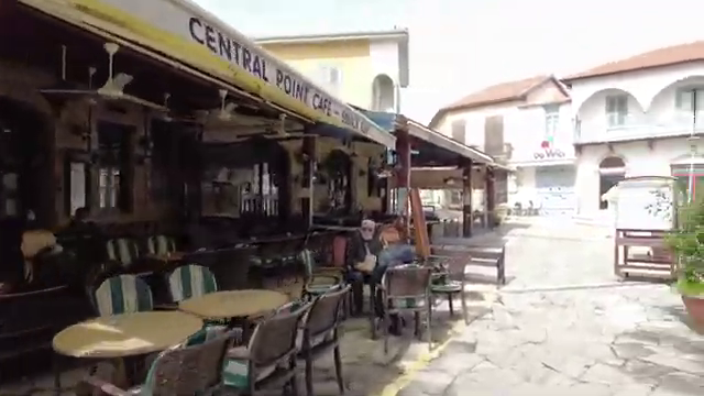 Cafe in Polis Center, Paphos, Cyprus
