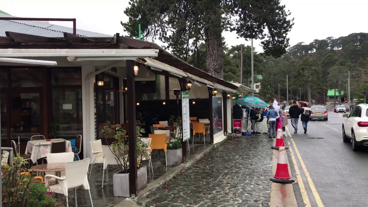 Coffee Shops in Troodos Square, Cyprus