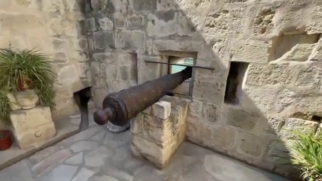 Cannon in Limassol Castle, Limassol, Cyprus