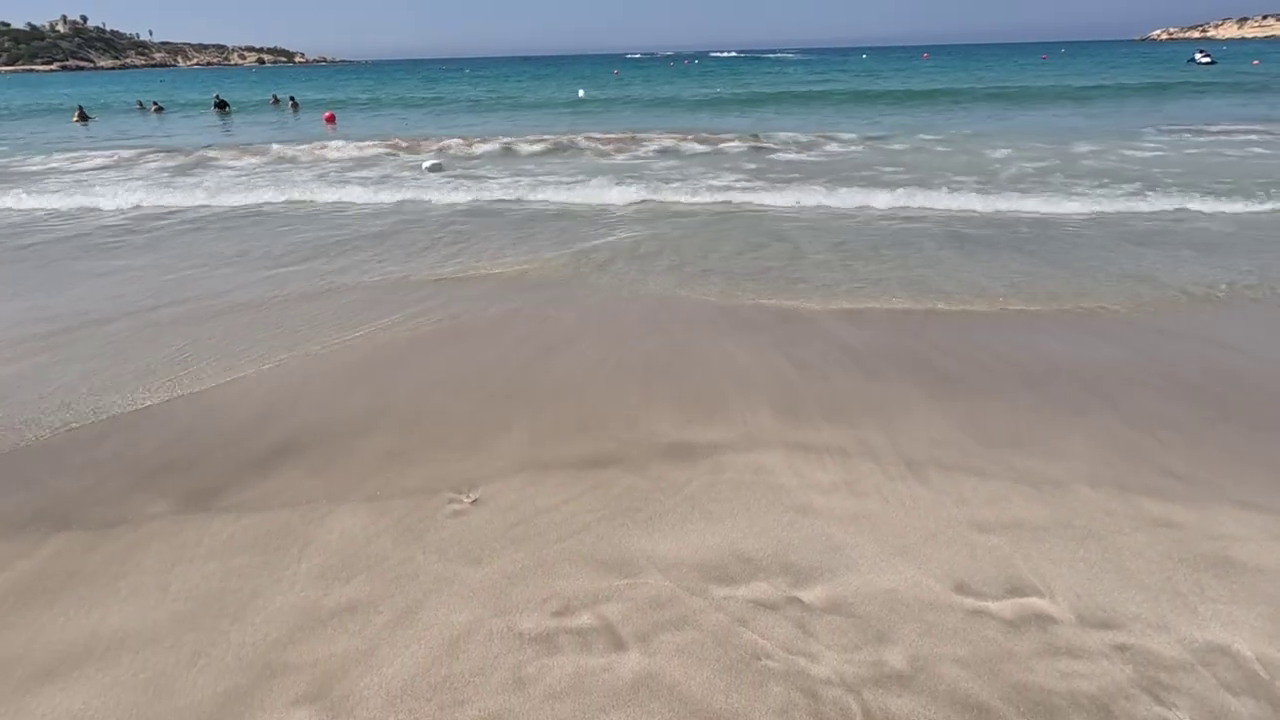 Crystal Clear Waters in Coral Bay in Paphos, Cyprus