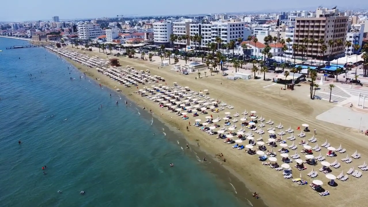 Finikoudes Beach, Larnaca Finikoudes Beach, Larnaca