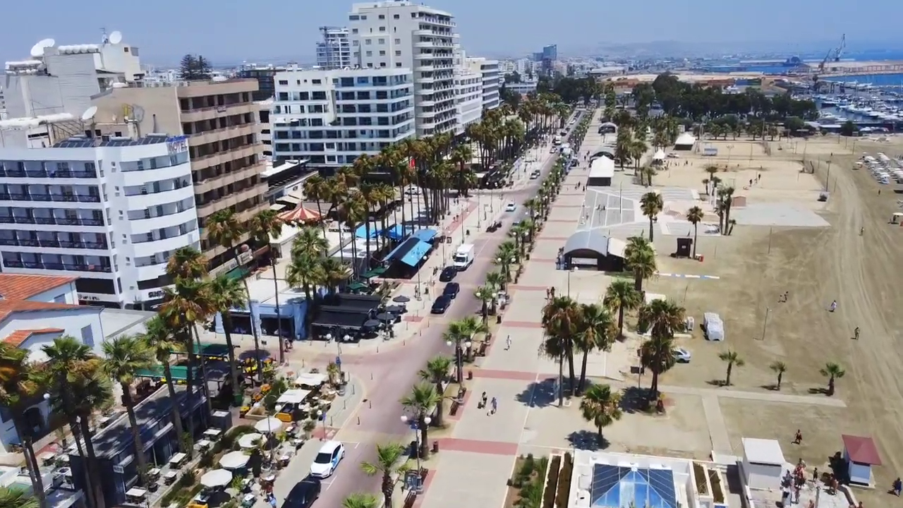 Finikoudes: The Beach, The Promenade, The Strip of Restaurants and Bars and The Hotels
