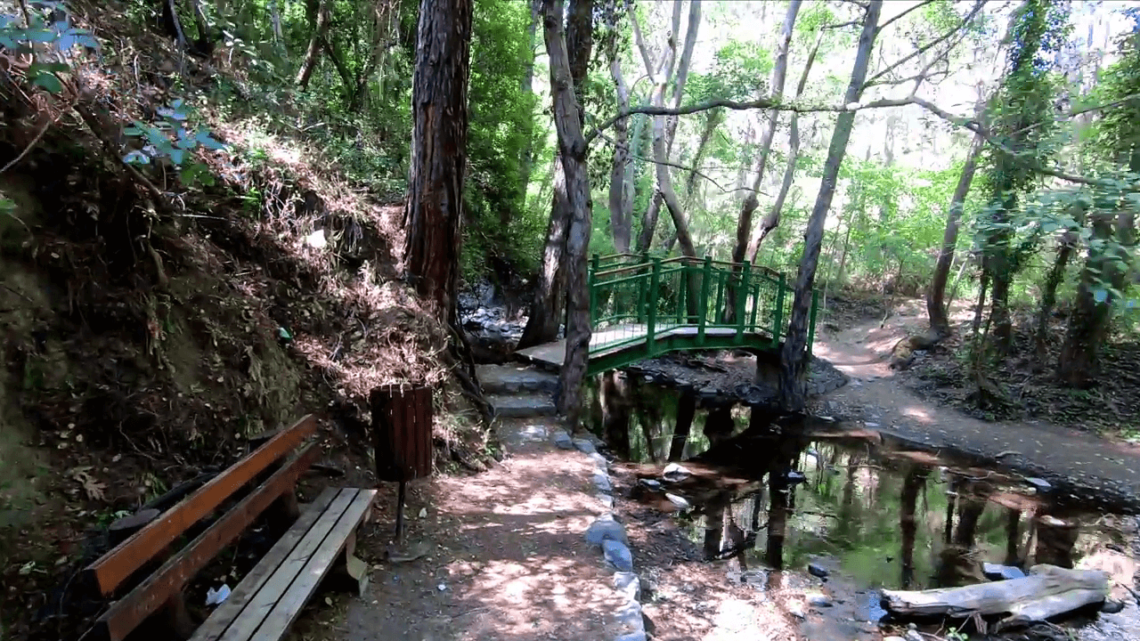 Hiking Towards Millomeris Waterfall, Platres, Limassol, Cyprus