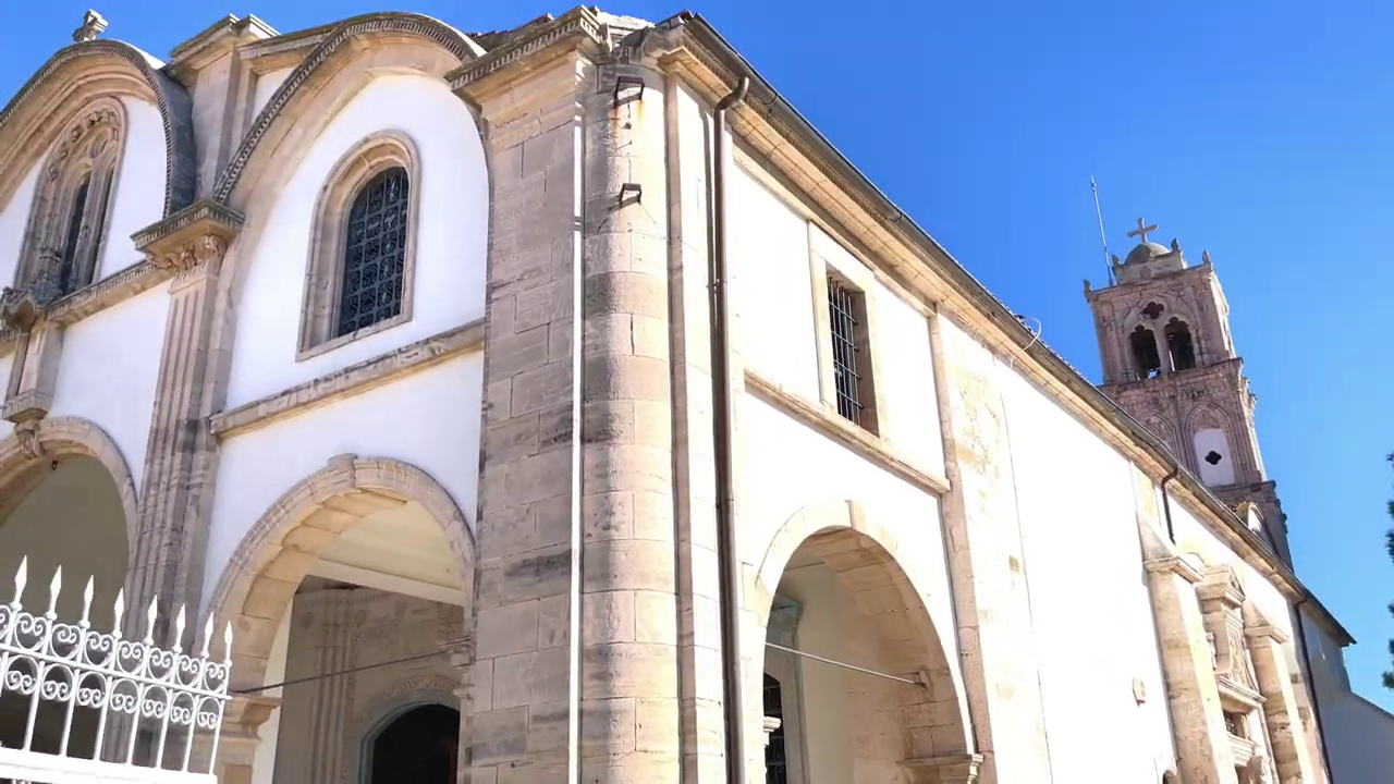 The Church of Holy Cross in Pano Lefkara, Cyprus