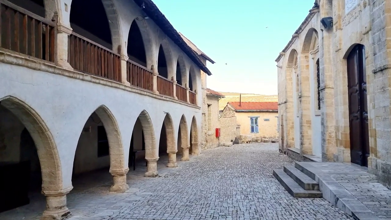 Holy Cross Monastery, Omodos Village