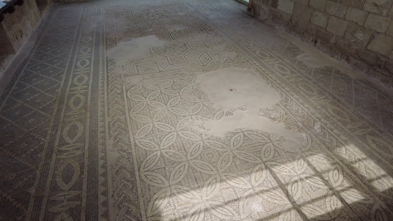 House of Aion, Archaeological Site of Nea Paphos, Cyprus