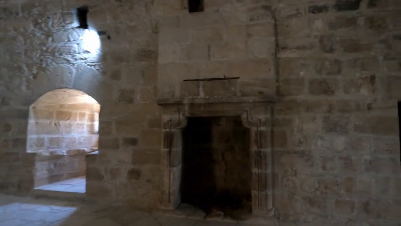 Inside Kolossi Castle, Cyprus