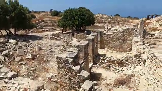Inside Kourion, Limassol District, Cyprus