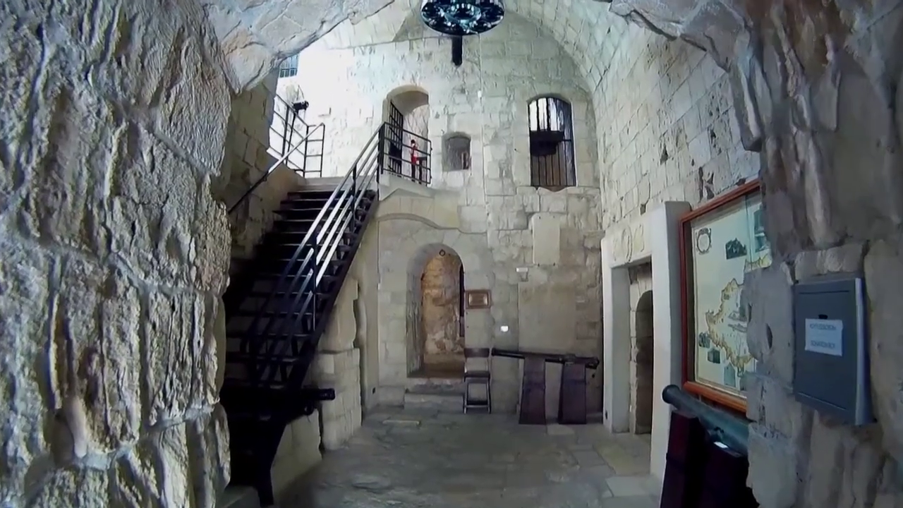 Inside Limassol Castle