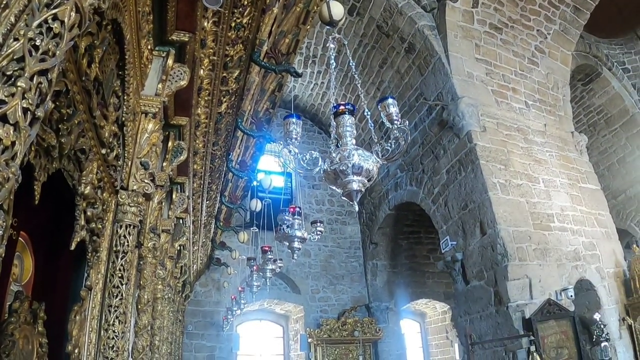 Inside Saint Lazarus Church in Larnaca