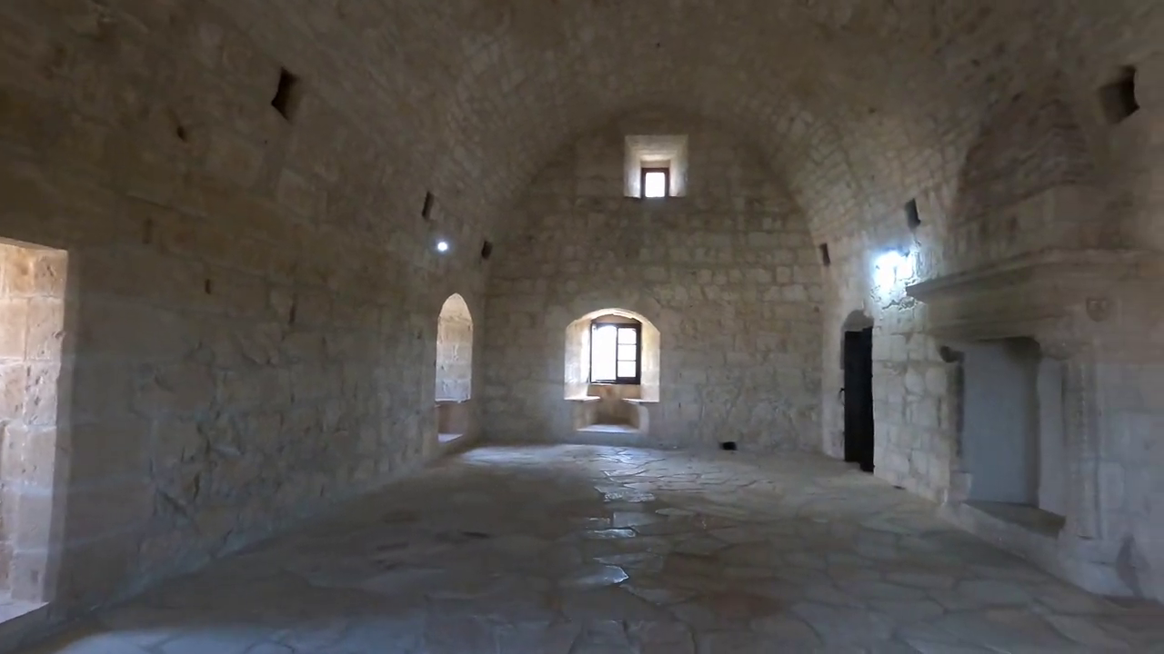 Inside the Castle in Kolossi, Limassol