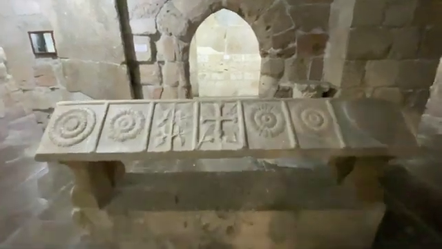 Inside the Castle in Limassol District, Cyprus