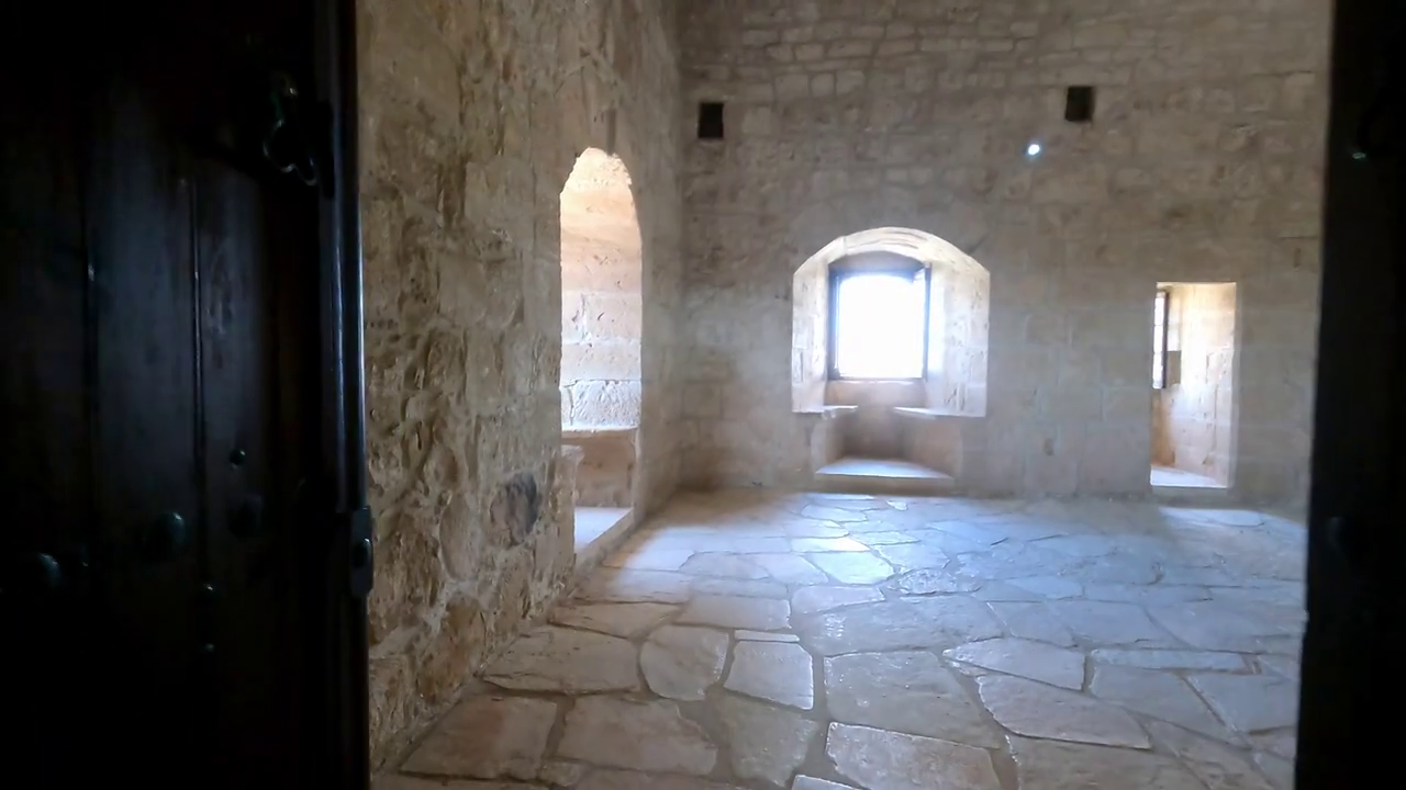 Inside the Castle of Kolossi