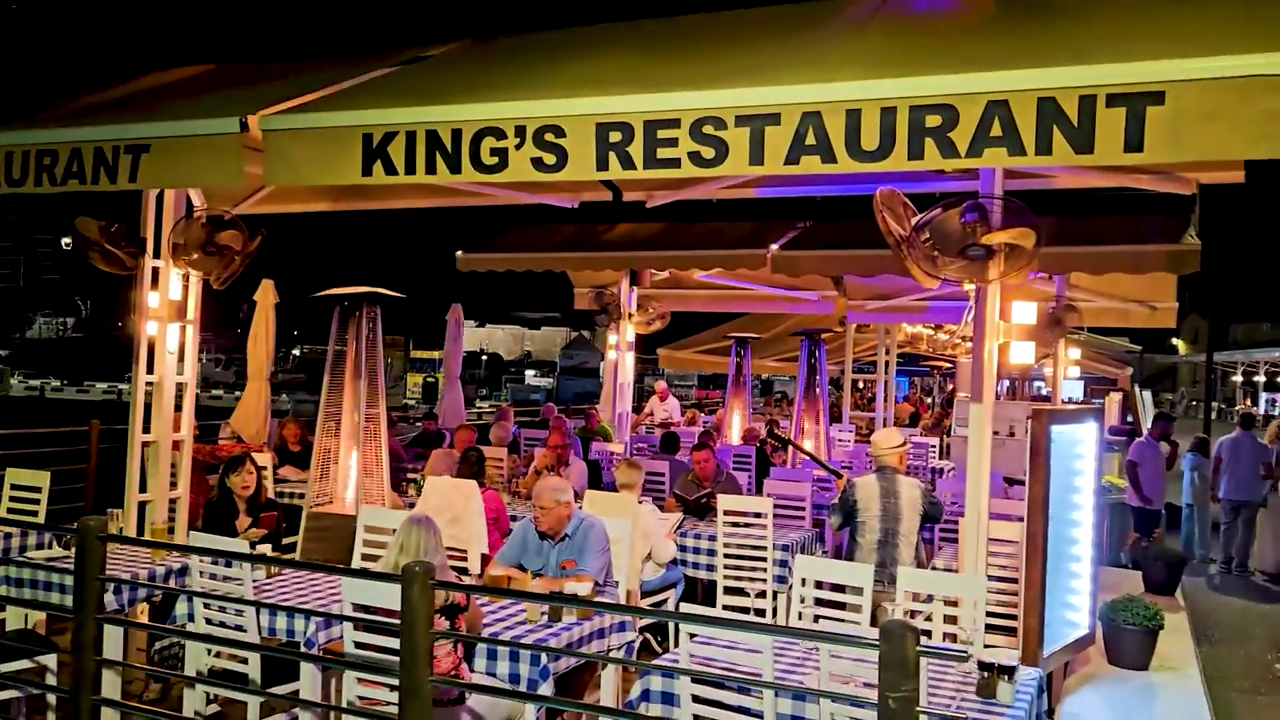King's Restaurant in Paphos Harbor