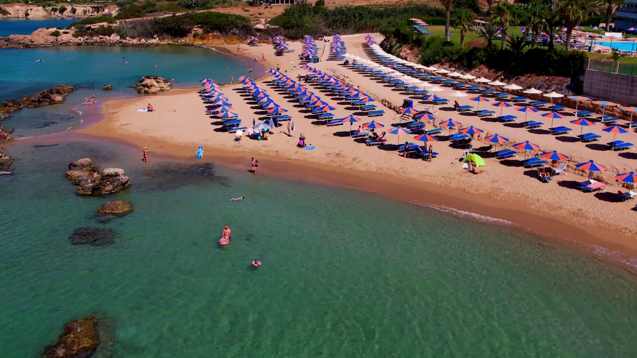 Laourou (Corallia) Beach, Pegeia