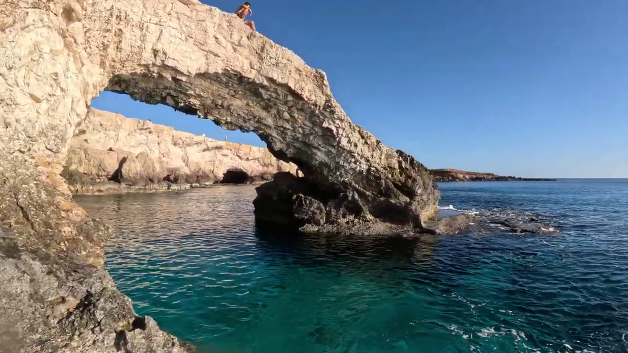 Love Bridge (Natural Bridge in Ayia Napa, Cyprus)