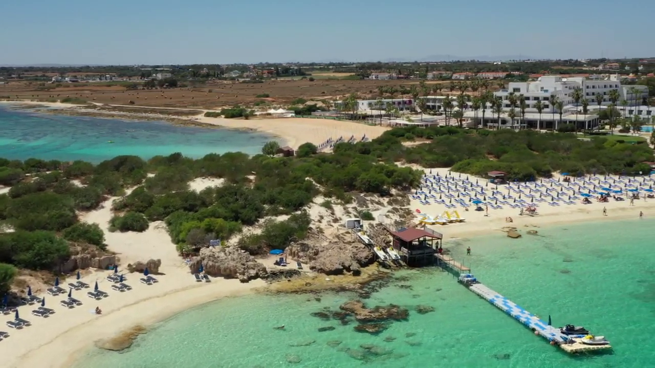 Makronissos Beach in Ayia Napa, Cyprus