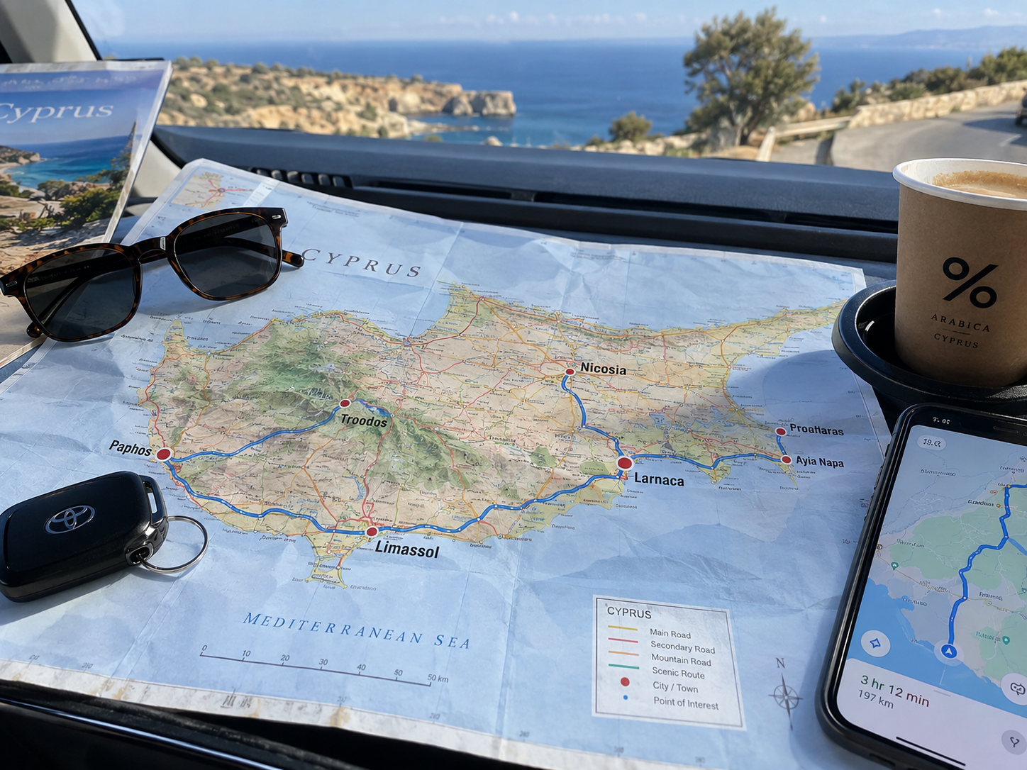 Map of Cyprus Map of Cyprus