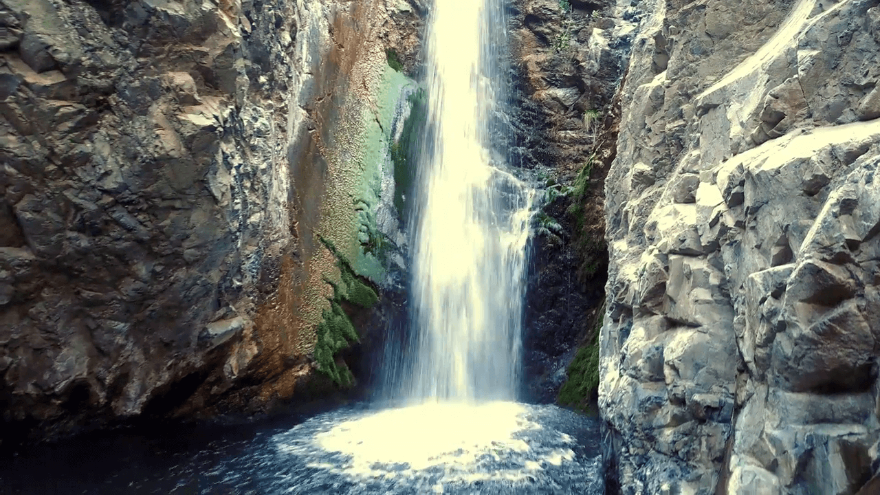 Millomeris Waterfall, Platres, Limassol, Cyprus