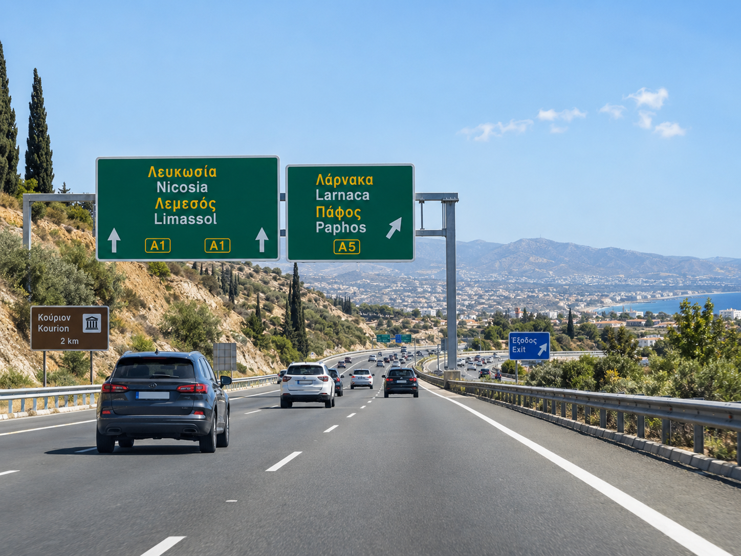 Motorways in Cyprus Motorways in Cyprus