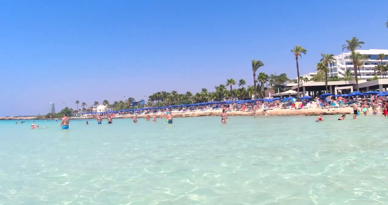 Nissi Beach in Ayia Napa, Cyprus
