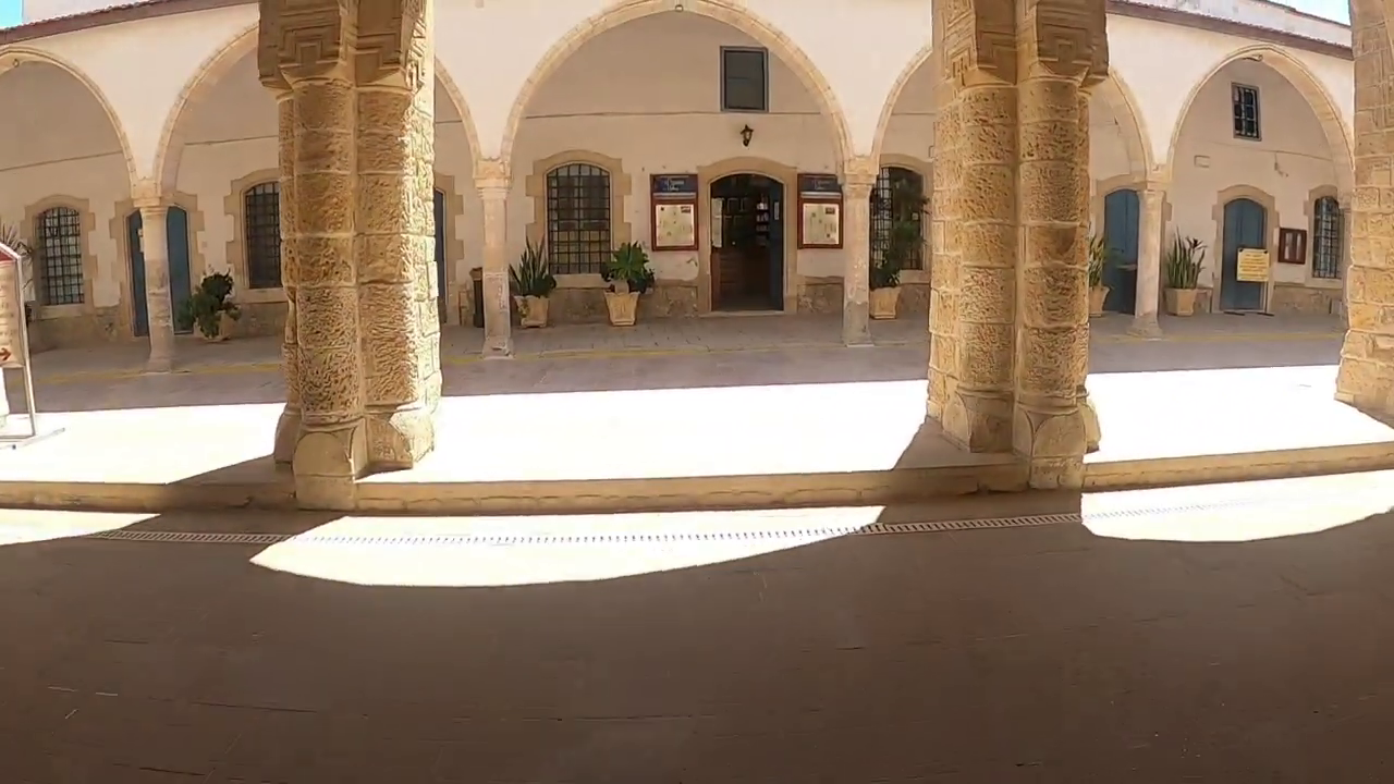 Outside the Church of St Lazarus