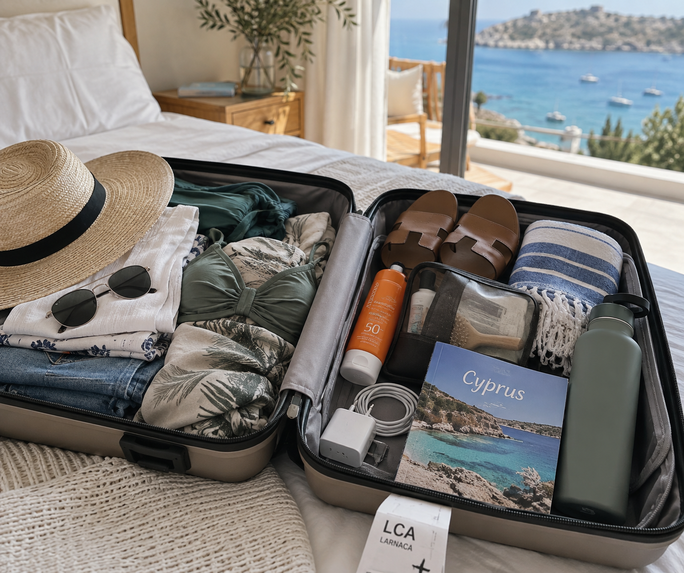 Packing for Cyprus in August Packing for Cyprus in August