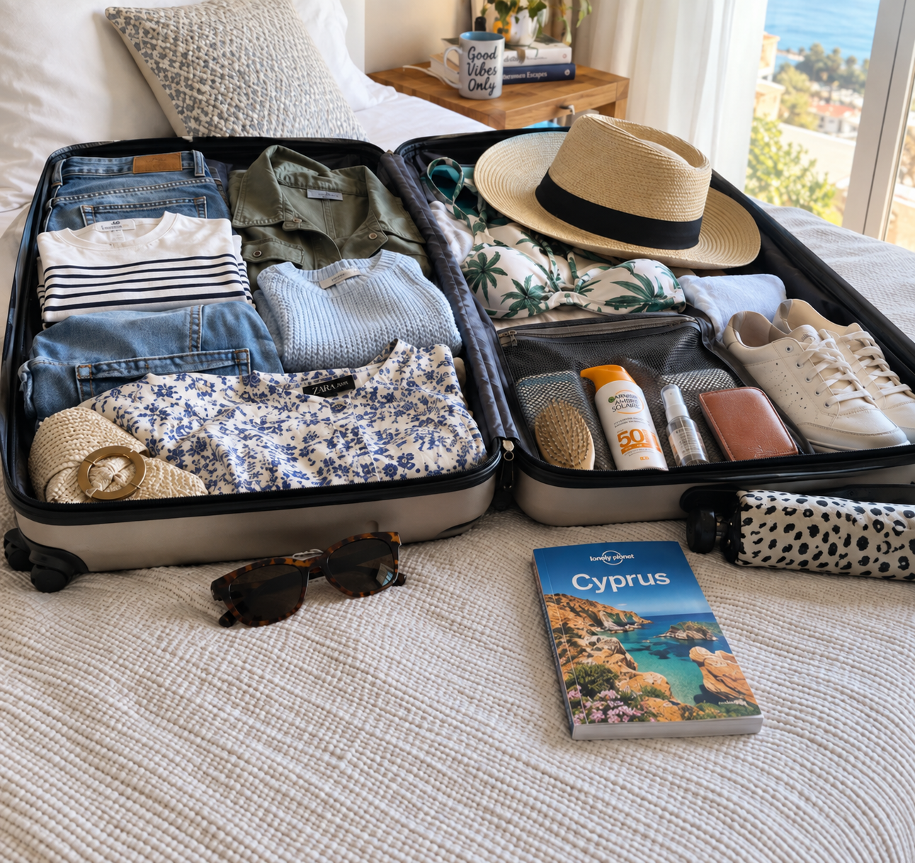 Packing for Cyprus in Spring