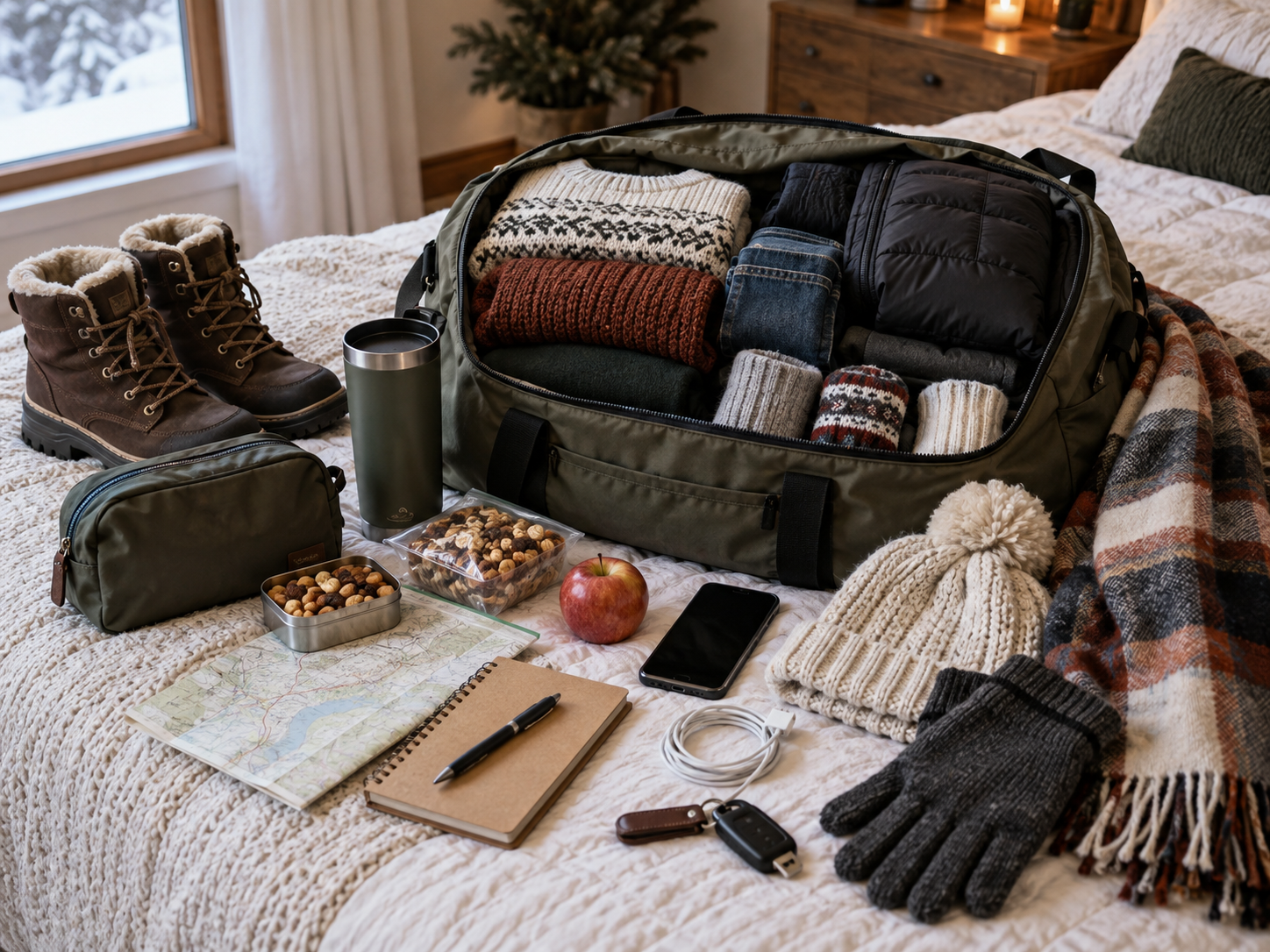 Packing for a Winter Road Trip Packing for a Winter Road Trip