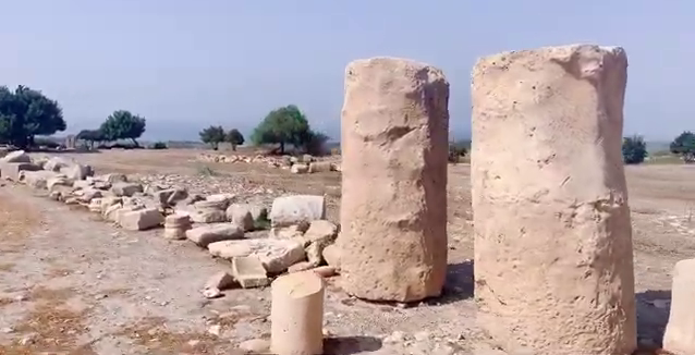 Inside the Archaeological Site of Palaepaphos (Palaipafos), Kouklia, Paphos, Cyprus