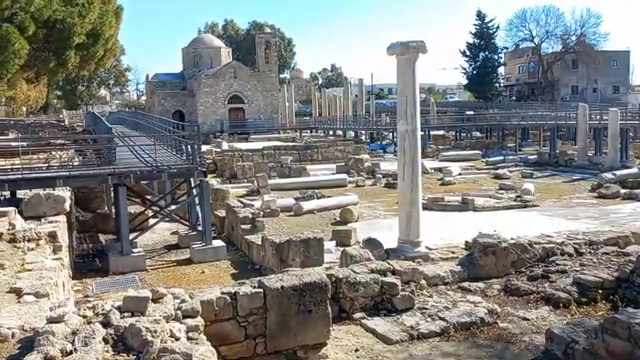 Panagia Chrysopolitissa Church, Paphos, Cyprus