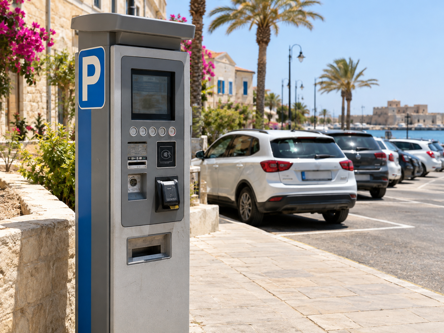 Parking Ticket Machine in Cyprus Parking Ticket Machine in Cyprus