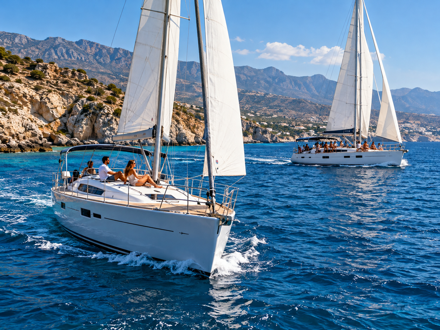 Private Sailing Trips and Shared Sailing Cruises, Cyprus Private Sailing Trips and Shared Sailing Cruises, Cyprus