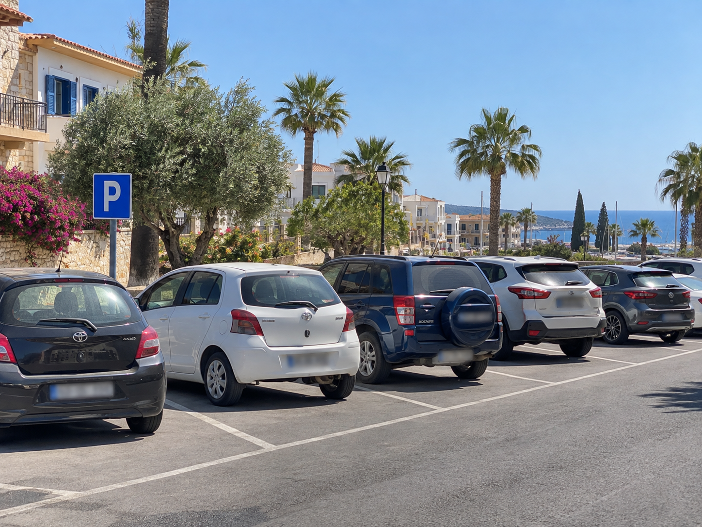 Public Car Park in Cyprus Public Car Park in Cyprus
