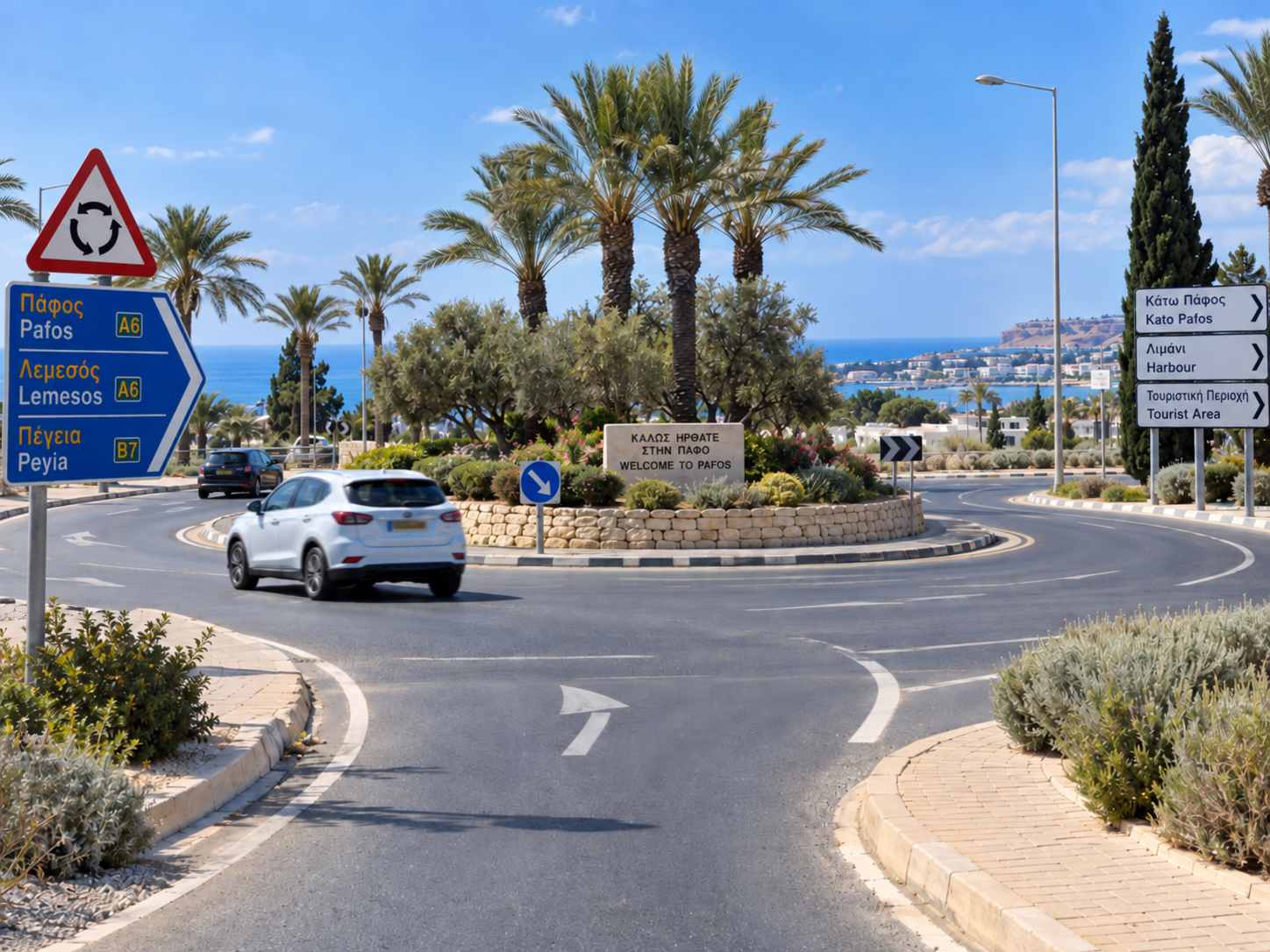 Roundabouts in Cyprus Roundabouts in Cyprus
