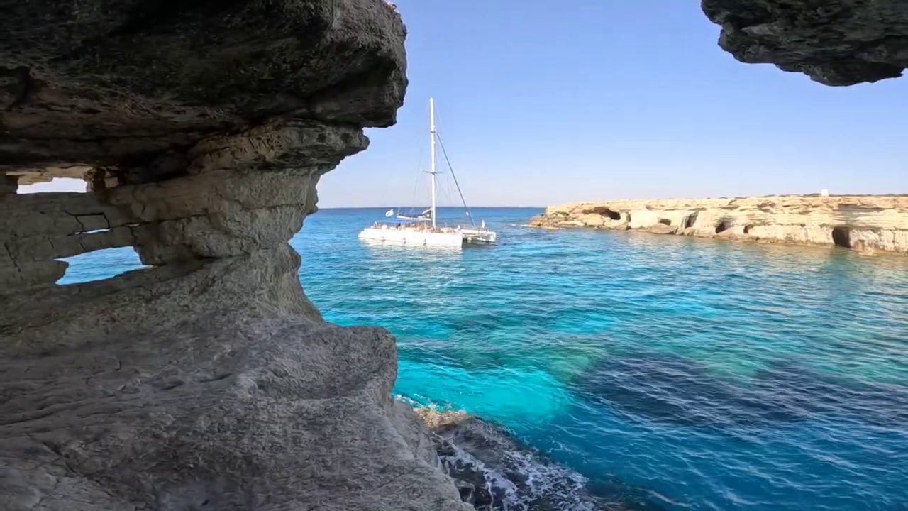 Sea Caves (also known as "The Palaces"), Ayia Napa, Famagusta District, Cyprus