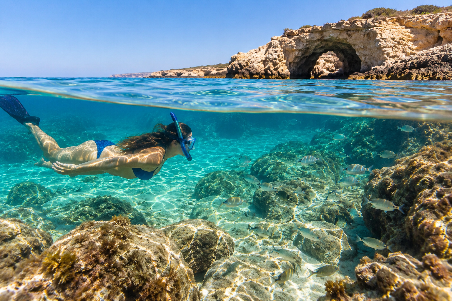 Snorkeling in Cyprus