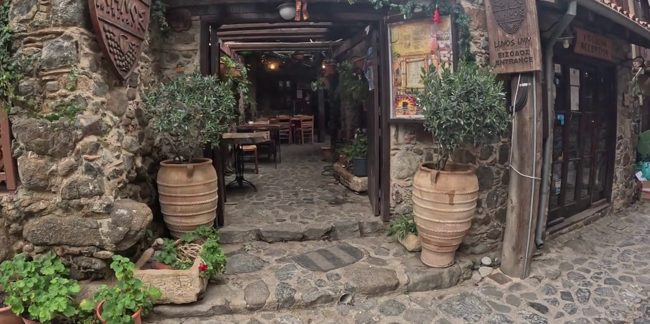 Stone-Built Tavern: Kakopetria, Cyprus