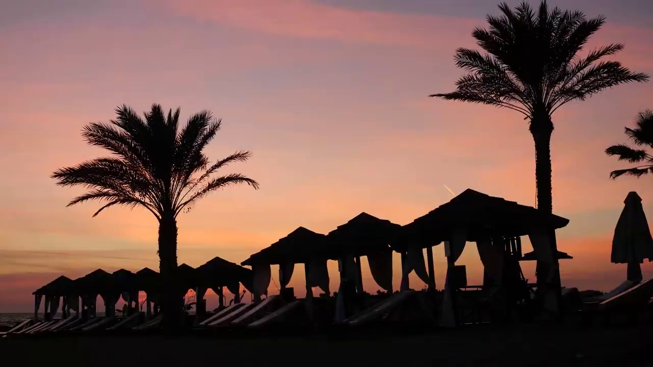Sunset in Limassol