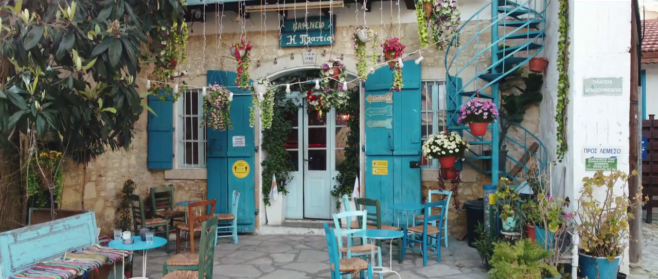 The Beautiful Square of Vouni, Limassol, Cyprus